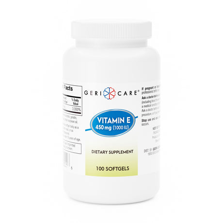 Geri-care® Vitamin E Dietary Supplement Softgels - BeHope