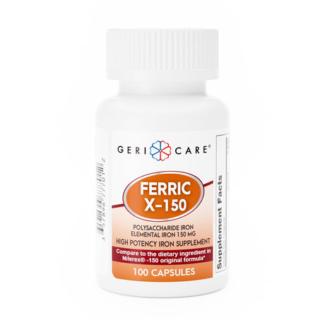 Geri-care® High-Potency Mineral Supplement Polysaccharide Iron Capsules - BeHope