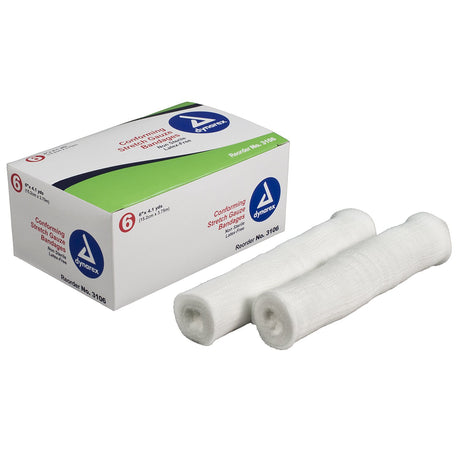 Conforming Bandage Dynarex® Nonsterile Absorbent Compression for Wounds - BeHope