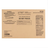 Thickened Beverage Thick & Easy® 4 oz. Portion Cup Cranberry Juice Cocktail Flavor Liquid IDDSI Level 3 Moderately Thick/Liquidized - BeHope