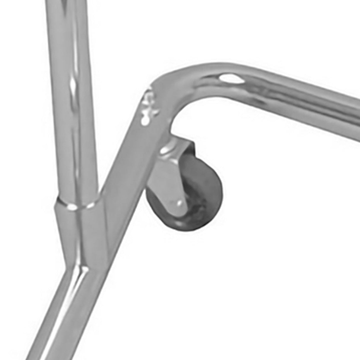 Mayo Instrument Stand McKesson Hand Operated Single Post U-Shaped Base Small Tray - BeHope