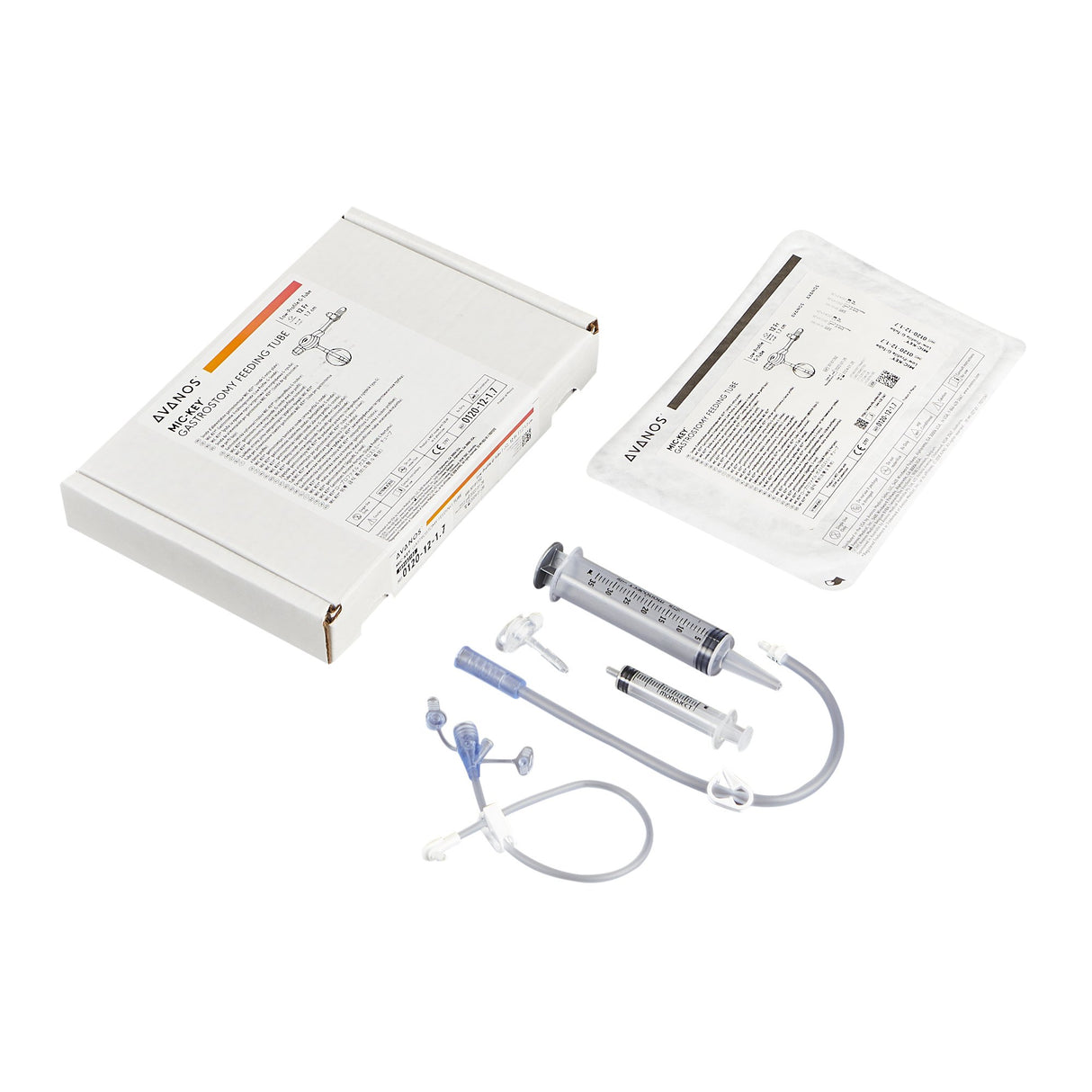 Low Profile Gastrostomy Tube Kit MIC-Key® 12 Fr. 1.7 cm Tube Silicone Sterile - BeHope