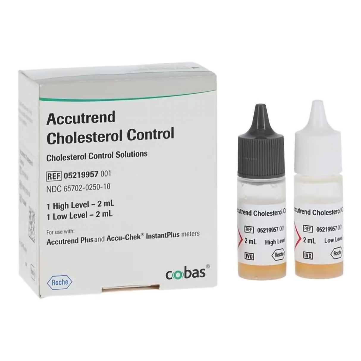 Cardiac / Lipids / General Chemistry Control Set Accutrend® Cholesterol 2 Levels - BeHope