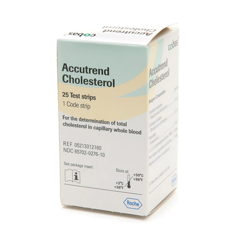 Accutrend® Plus Cholesterol CLIA Waived Test Strips for Meter - BeHope