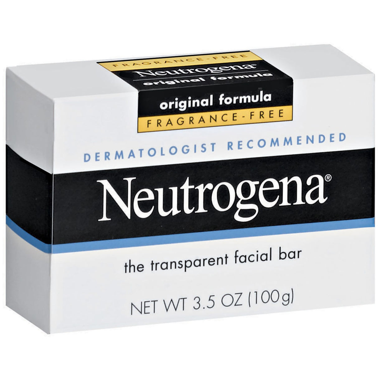 Facial Cleanser Neutrogena® Bar 3.5 oz. Individually Wrapped Unscented - BeHope