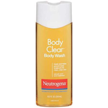 Acne Body Wash Neutrogena® Body Clear® 8.5 oz. Liquid - BeHope