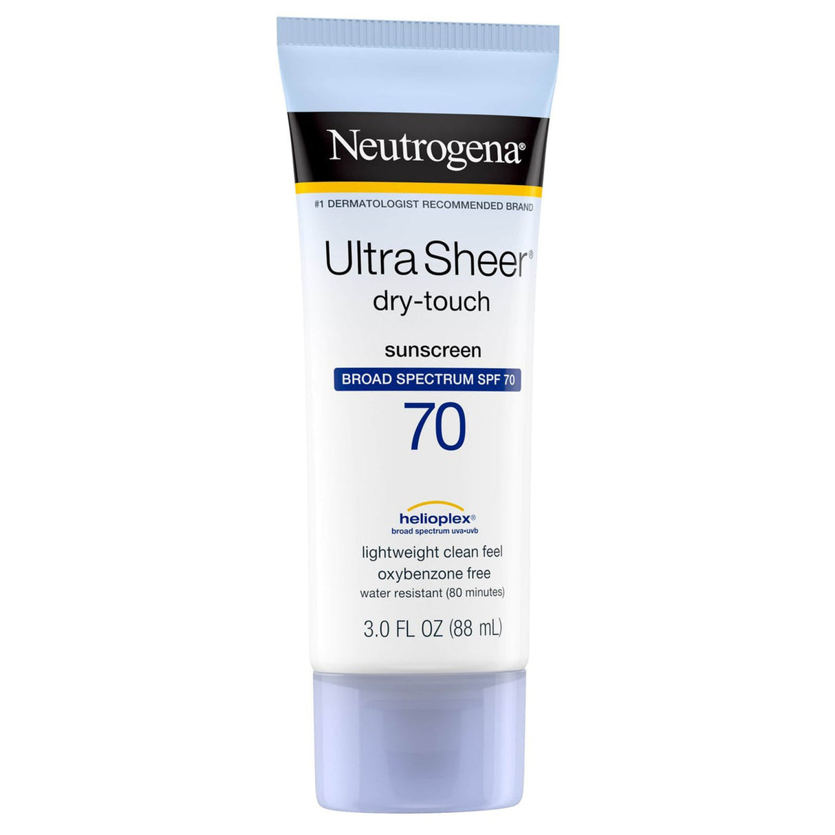 Sunblock Neutrogena® Ultra Sheer® SPF 70 Lotion 3 oz. Tube - BeHope