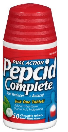 Pepcid® Complete Heartburn Relief Antacid Chewable Tablets - BeHope