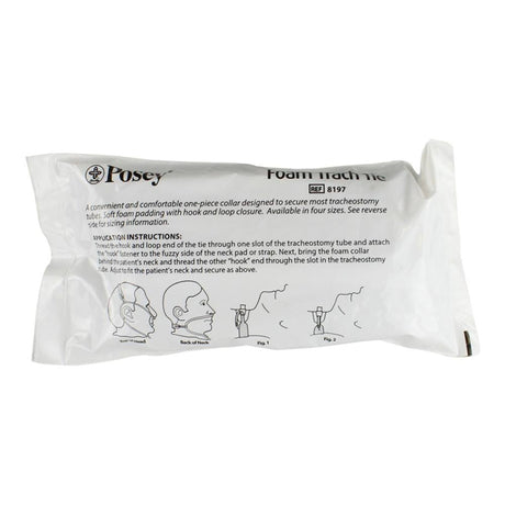 Tracheostomy Tube Holder POSEY® 1 X 18 Inch Pediatric / Adult - BeHope