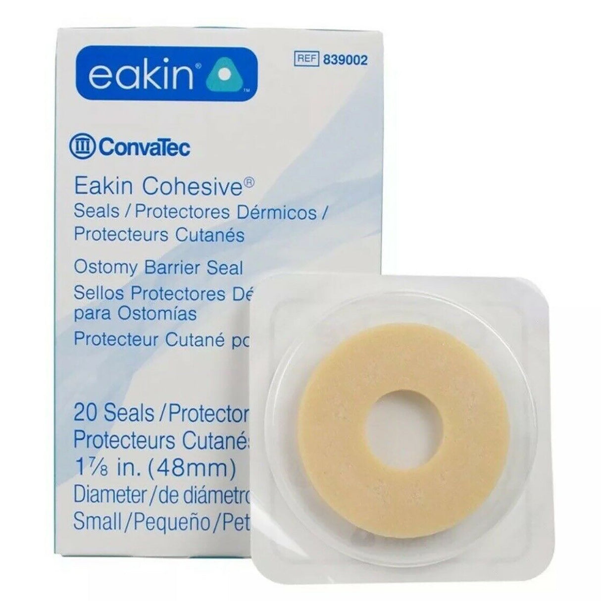 Barrier Ring Seal Eakin® Cohesive® 2 Inch, Small, Skin - BeHope