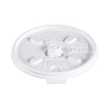 Drinking Cup Lid Dart® For 8J8, 8KY8, 10FJ8, 8X8, 3.5B White Plastic Disposable - BeHope