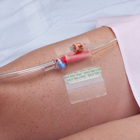 Catheter Holder Hold-n-Place® One Size Fits All, Adhesive Patch - BeHope