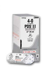 Absorbable Antibacterial Suture with Needle PDS Plus™ Polydioxanone with Irgacare MP TP-1 1/2 Circle Taper Point Needle Size 1 Monofilament - BeHope