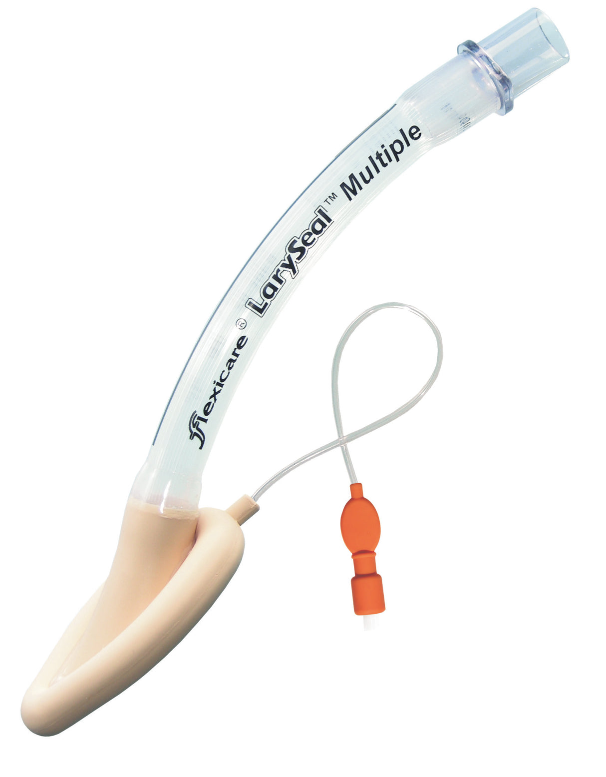 Curved Laryngeal Mask LarySeal™ Multiple Size 3 Silicone Reusable NonSterile - BeHope