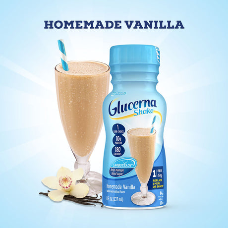 Oral Supplement Glucerna® Original Shake Vanilla Flavor Liquid 8 oz. Bottle - BeHope