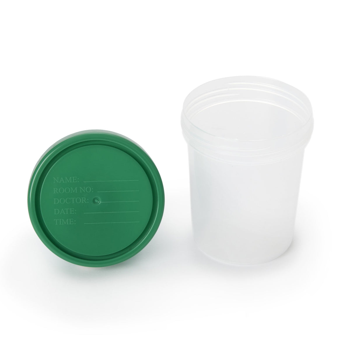 Specimen Container Amsure® Nonsterile Screw Cap Unprinted for Collection - BeHope