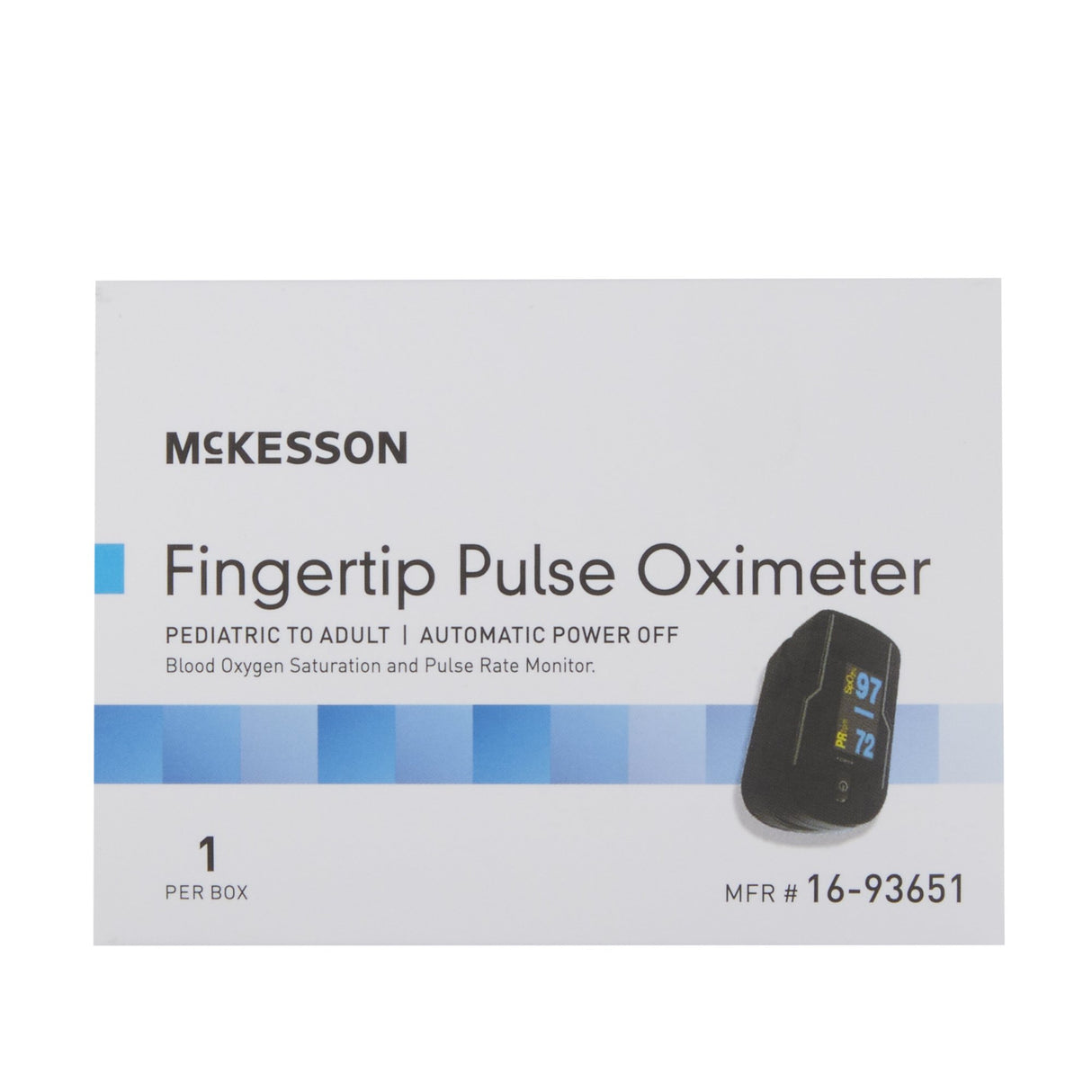 Fingertip Pulse Oximeter McKesson Adult - BeHope