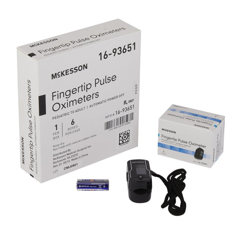 Fingertip Pulse Oximeter McKesson Adult - BeHope