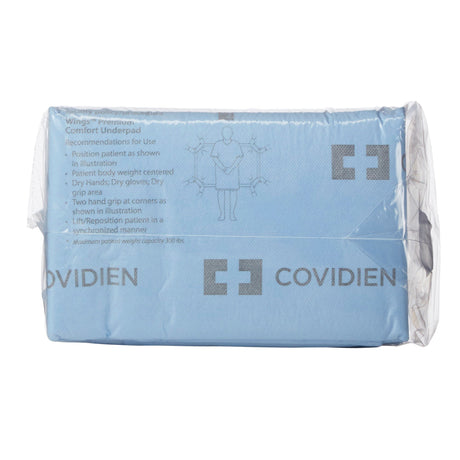 Disposable Underpad Wings™ Quilted Premium Strength 30 X 36 Inch Airlaid Heavy Absorbency - BeHope