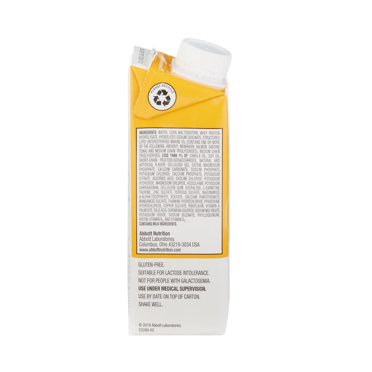 Oral Supplement Vital® AF 1.2 Cal Vanilla Flavor Liquid 8 oz. Reclosable Carton - BeHope