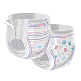 Female Toddler Training Pants Cutie Pants® Size 2T to 3T Disposable Heavy Absorbency - BeHope