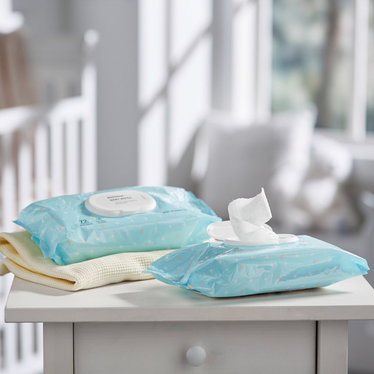 Baby Wipe McKesson Soft Pack Unscented 72 Count - BeHope