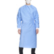 Non-Reinforced Surgical Gown with Towel McKesson X-Large Blue Sterile AAMI Level 3 Disposable - BeHope
