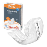 Bladder Control Pad Tranquility® Male Guard™ 5-1/4 X 12-1/4 Inch Length Heavy Absorbency Super Absorbent Core One Size Fits Most - BeHope