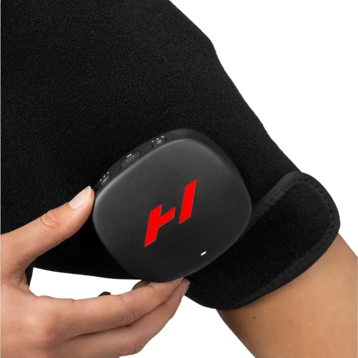 Heat and Massage Therapy Wrap Hyperice Venom 2 Shoulder One Size Fits Most Neoprene / Silicone Reusable - BeHope