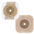 Ostomy Barrier New Image™ CeraPlus™ Trim to Fit, Extended Wear Adhesive Tape Borders 57 mm Flange Red Code System Up to 1-1/2 Inch Opening - BeHope