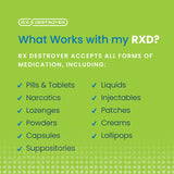 Drug Disposal System Rx Destroyer™ All-Purpose 9 lbs. Carton Weight - BeHope