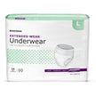 Unisex Adult Absorbent Underwear McKesson Pull On with Tear Away Seams Large Disposable Heavy Absorbency - BeHope