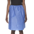 Exam Cover-Up FlexFit® Blue One Size Fits Most Open Sides Elastic Band Female Disposable - BeHope