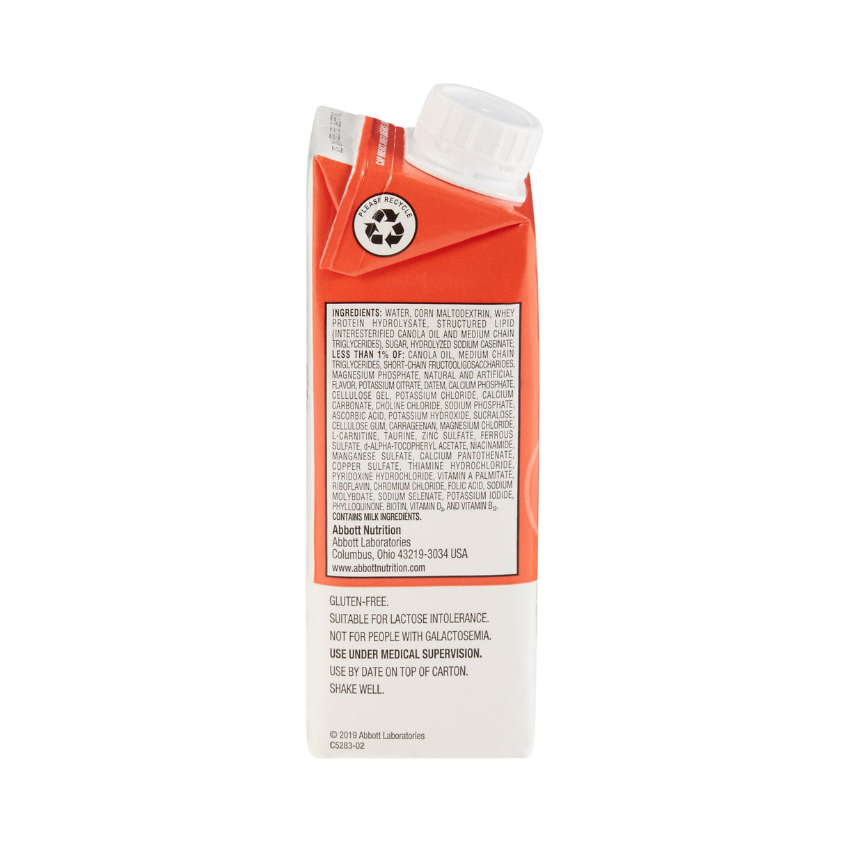Oral Supplement Vital® 1.5 Cal Vanilla Flavor Liquid 8 oz. Reclosable Carton - BeHope