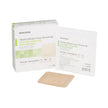 Foam Dressing McKesson 4 X 4 Inch With Border Film Backing Silicone Gel Adhesive Square Sterile - BeHope