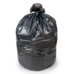 Trash Bag Colonial Bag 10 gal. Black LLDPE 0.60 mil 23 X 24 Inch X-Seal Bottom Flat Pack - BeHope