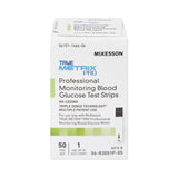 Blood Glucose Test Strips McKesson TRUE METRIX® PRO 50 Strips per Pack - BeHope