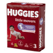 Unisex Baby Diaper Huggies® Little Movers Size 3 Disposable Moderate Absorbency - BeHope