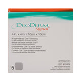Hydrocolloid Dressing DuoDERM Signal CGF Foam Backing 4 X 4 Inch Square Hydrocolloid - BeHope