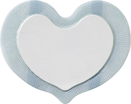 Foam Dressing Biatain® Silicone 6 X 7-1/2 Inch With Border Film Backing Silicone Adhesive Sacral Sterile - BeHope