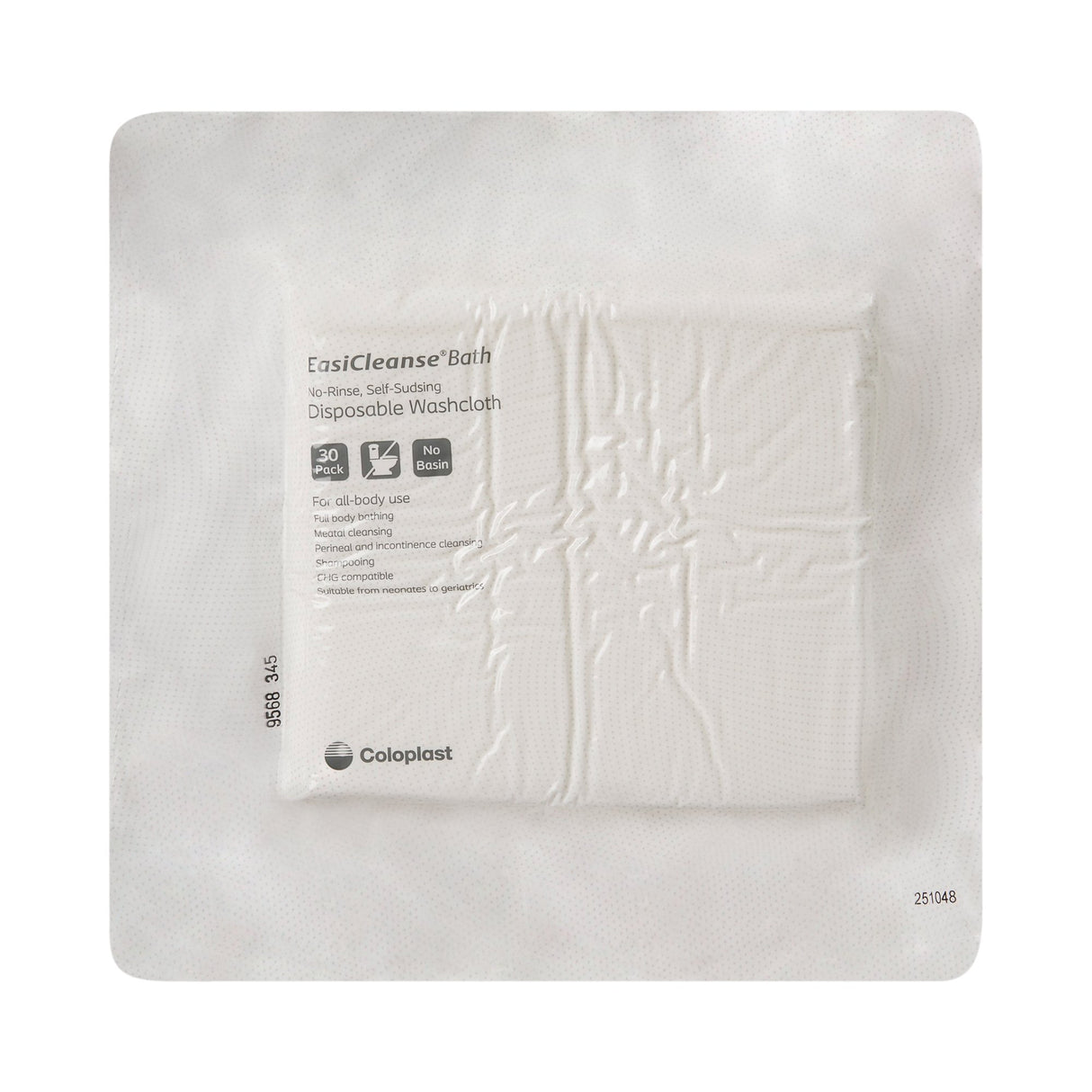 Rinse-Free Bath Wipe Bedside-Care EasiCleanse Soft Pack Scented 30 Count