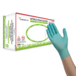 Exam Glove ESTEEM™ Stretch Medium NonSterile Nitrile Standard Cuff Length Textured Fingertips Teal Chemo Tested - BeHope