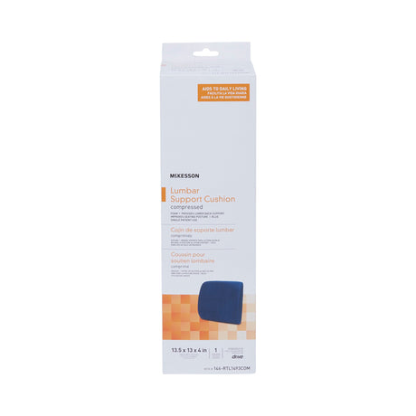 Lumbar Support Cushion McKesson 13-2/5 W X 13 L X 4 D Inch Foam - BeHope