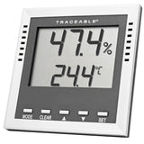 Dew Point / Wet Bulb / Humidity / Thermometer with Alarm Traceable® Fahrenheit / Celsius -40° to 158°F (-40° to 70°C) Internal Sensor Flip-out Stand / Wall Mount Battery Operated - BeHope