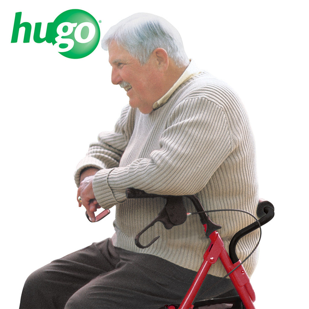 Hugo Elite Rolling Walker With A Seat - BeHope