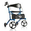 Hugo Sidekick Side-folding Rolling Walker With A Seat - BeHope