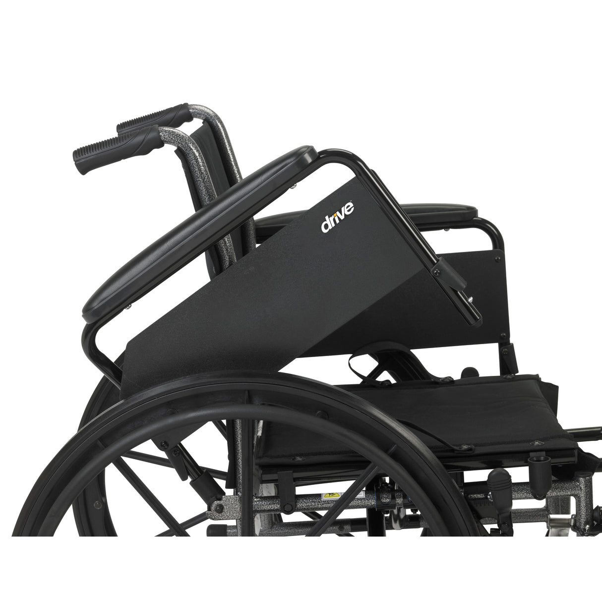 Lightweight Wheelchair Drive™ Cruiser III Dual Axle Elevating Legrest - BeHope