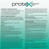 Surface Disinfectant Cleaner Protex™ Broad Spectrum Pump Spray Liquid 12 oz. Bottle Lemon Scent NonSterile - BeHope