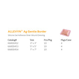 Silver Foam Dressing Allevyn Ag Gentle Border 3 X 3 Inch Square Sterile - BeHope