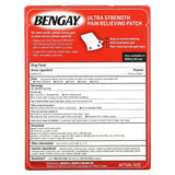 Topical Pain Relief Bengay® Ultra Strength 5% Strength Menthol Patch 4 per Box - BeHope